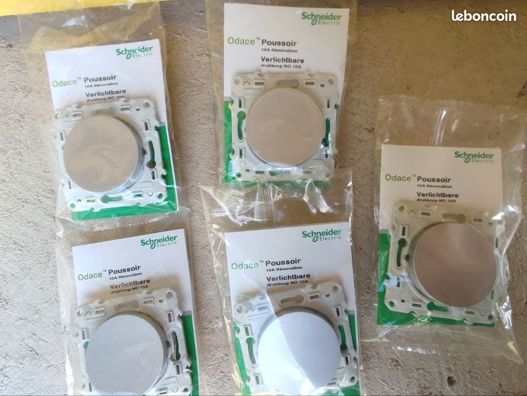 Lot de 5 poussoirs Schneider (image 1)