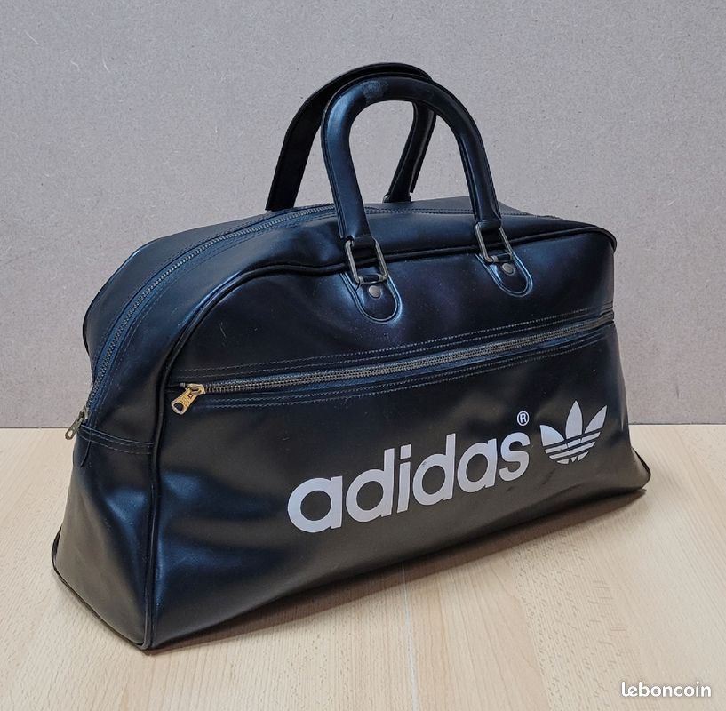 Sac Adidas Cuir Vintage Joli Sac Besace Adidas Vintage