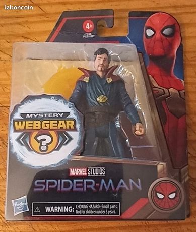 Spider-Man Marvel Mystery Web Gear – 15 Cm Figur Mit Doctor Strange Zubehör | Für Kinder Ab 4 Jahren, Sammel- & Spielspaß
