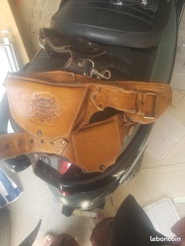 Ceinture cuir loup/ the witcher (image 1)