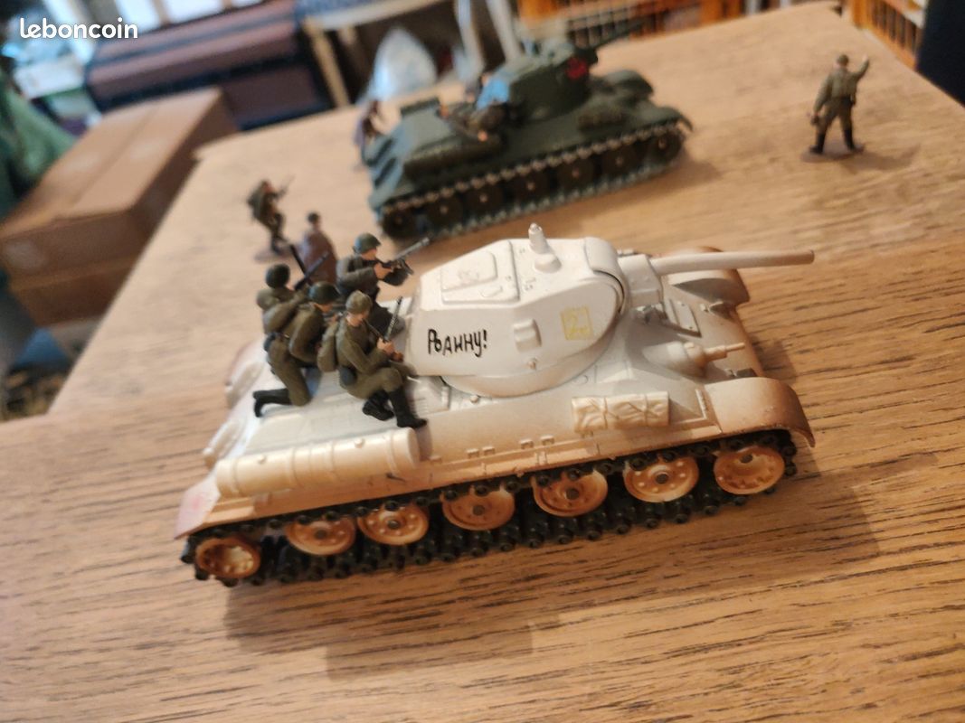 Miniature Char Russe KV 85 - Solido / Gaso Line - Échelle 1:50 - Résine