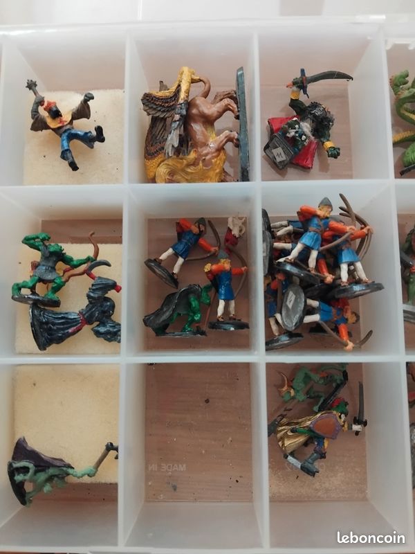 10 FIGURINES SF ral partha 1990 jdr EUR 49,00 - FR