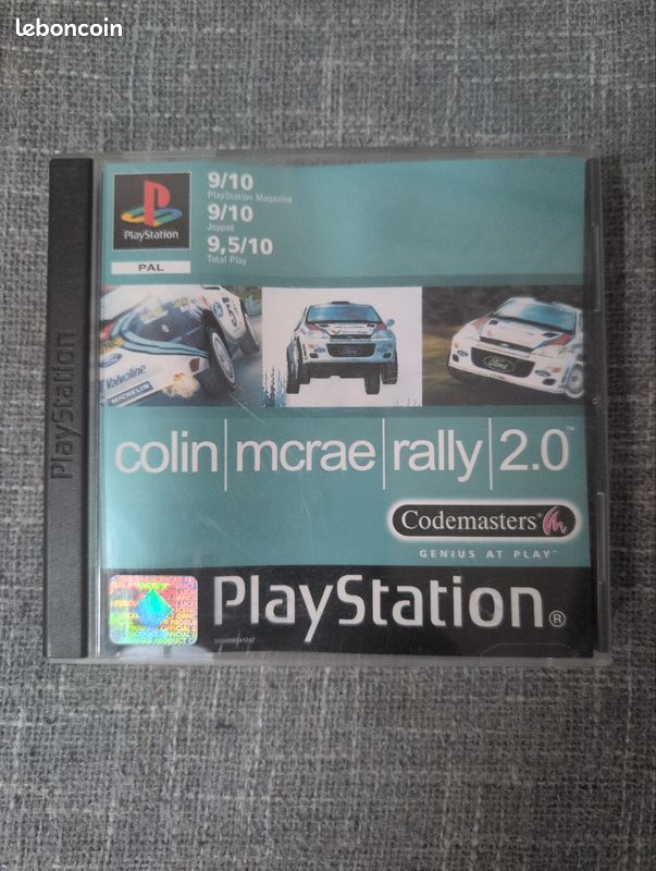 Jeu Colin McRae Rally 2.0 - PS1 Version Française Complète, Bon état