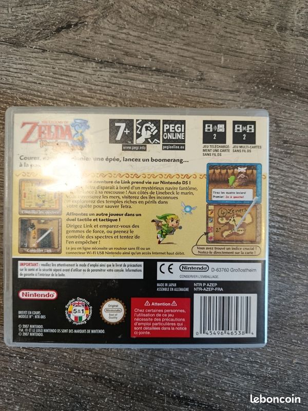 The legend of Zelda Phantom Hourglass DS (image 2)