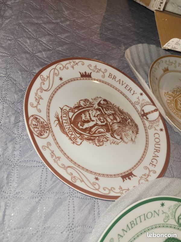 Warner Bros - Harry Potter : Set de 4 assiettes Warner Bros - Harry Potter : Set de 4 assiettes