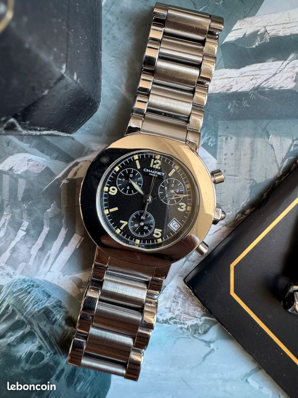 Chaumet Style Chronograph montre homme full set excellent état (image 10)