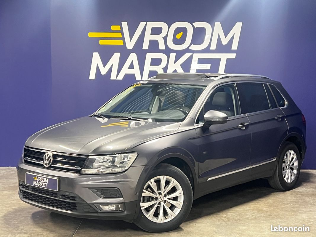 VOLKSWAGEN Tiguan 2.0 TDI 150ch Confortline - Boîte auto - CarPlay - Toit ouvrant panoramique - Régulateur de vitesse - Caméra de recul (image 1)