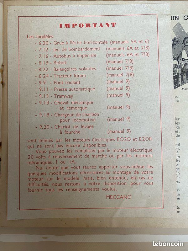 Meccano, meuble de magasin en bois - auctions & price archive