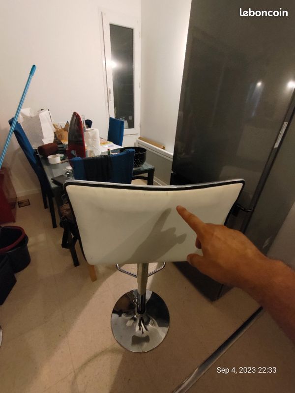Tabouret haut chaise de bar (image 2)