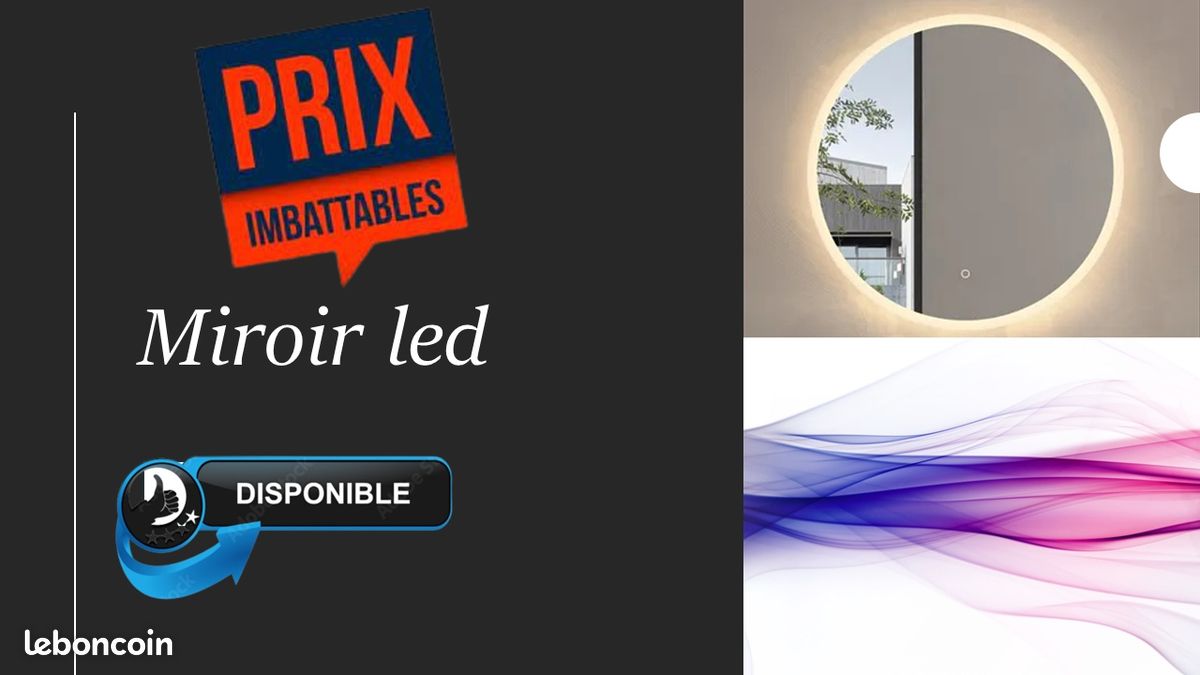 Miroir led (image 1)