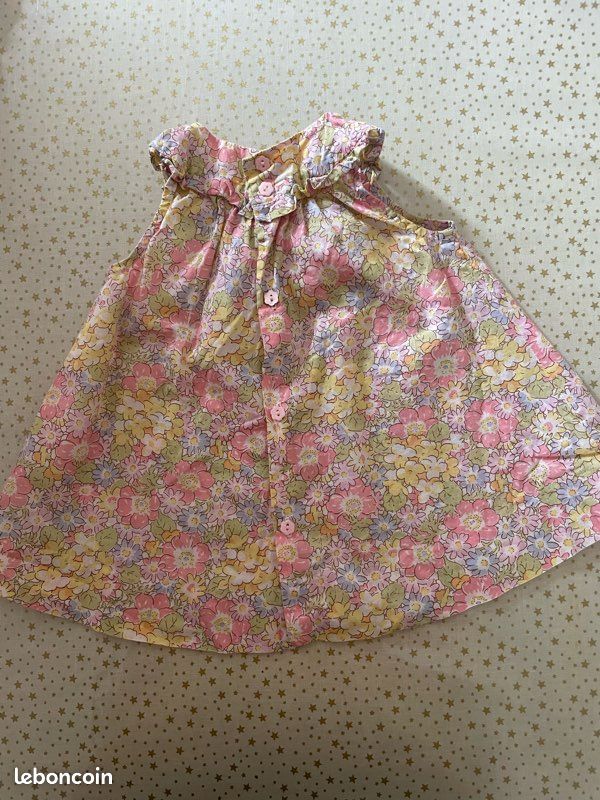 Robe fleurie Jacadi 3 mois (image 2)