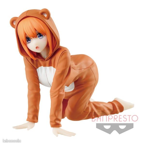 The Quintessential Quintuplets II Figure Vol. 1 Yotsuba Nakano (Room Wear Ver. ) Figurine Banpresto scellée (image 1)