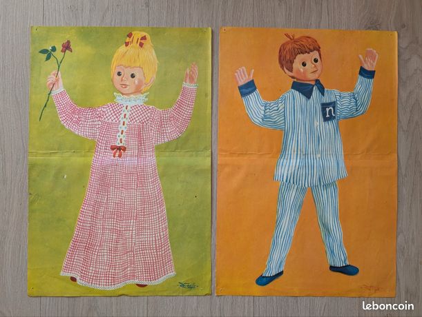 Carte postale Bonne nuit les petits avec Nounours