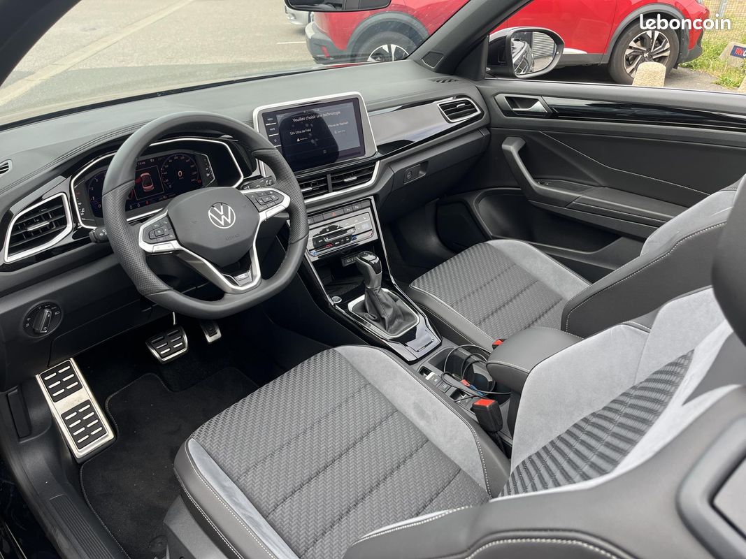 VOLKSWAGEN T-ROC CABRIOLET 1.5 TSI 150 EVO2 R-LINE DSG BVA / Garantie 3 ans (image 6)