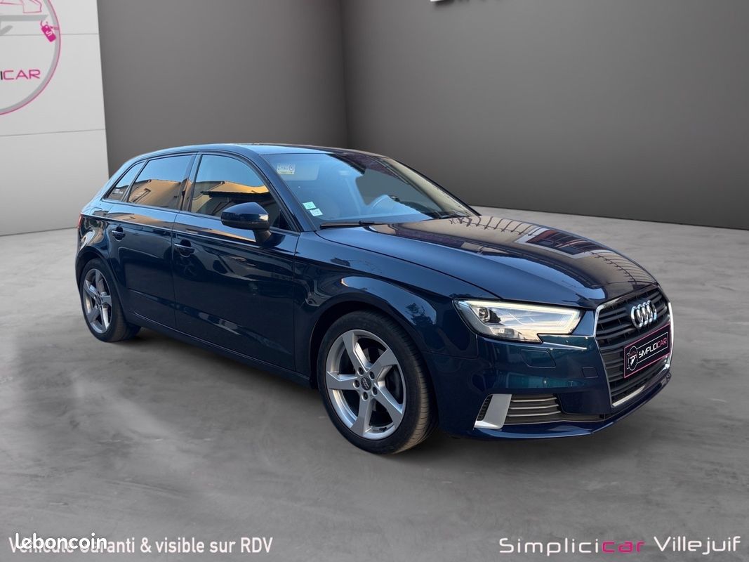 AUDI A3 SPORTBACK 1.0 TFSI 115 S tronic 7 Design, CarPlay, Radar AR, Pack led, Garantie 12 mois (image 1)