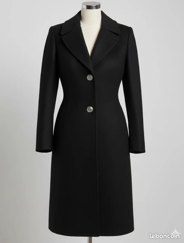 Manteau Matelassé Femme - Taille 38/40 - Blanc Cassé - Microfibre - Neuf Jamais Porté