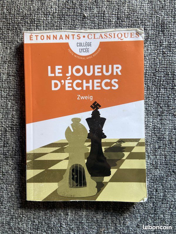 Livre scolaire « le joueur d’échecs » (image 2)