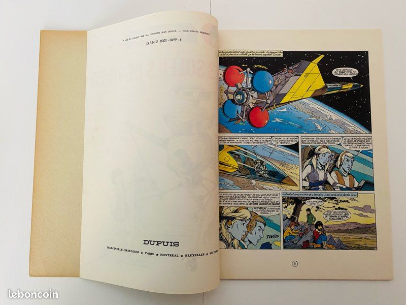 BD Yoko Tsuno - T6. Les 3 soleils de Vinéa - EO 1976 (image 6)