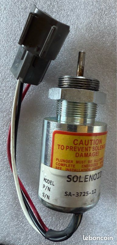 TOPINCN Solénoïde D'arrêt de Carburant Grande Tondeuse à Carburateur
