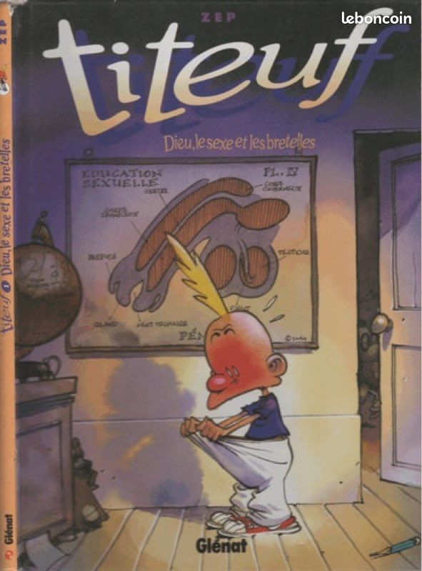 Livre BD Titeuf Dieu, le Sexe et les Bretelles (image 1)