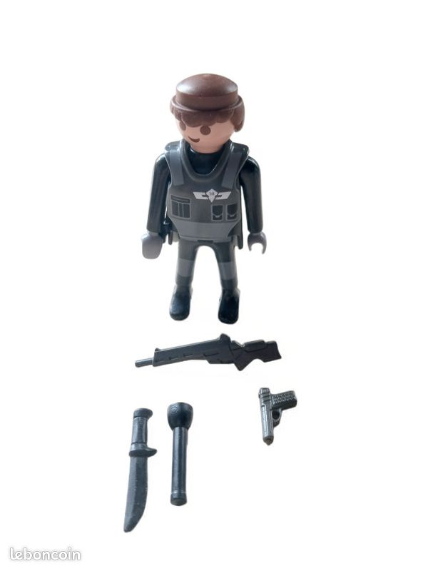 Police unité d élite playmobil (image 1)
