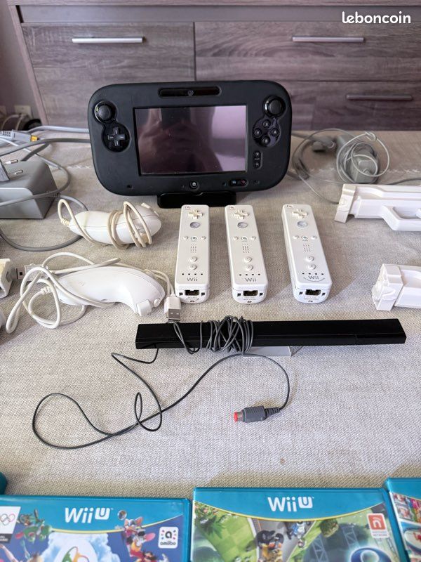 Console wii u avec accessoires et jeux (image 3)