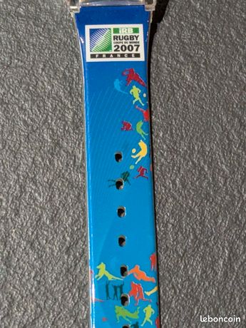 Montre Collector Rugby – Coupe Du Monde 2007 – Neuve – Pile à Changer