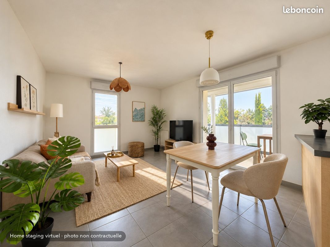 Appartement 3 pièces 57 m² · à Toulouse · 57,1 m² · 161 250 €