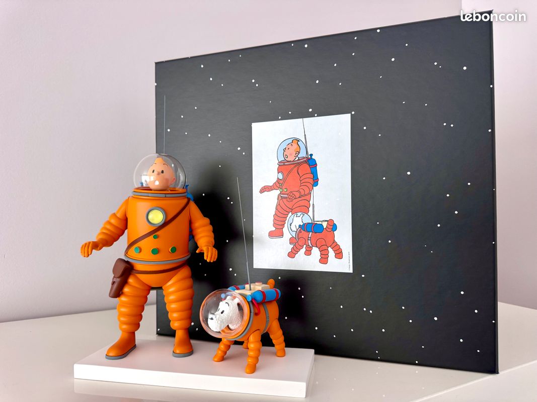 Tintin - Statuette Moulinsart 45992 - Tintin et Milou en Tintin - Statuette Moulinsart 45992 - Tintin et Milou en