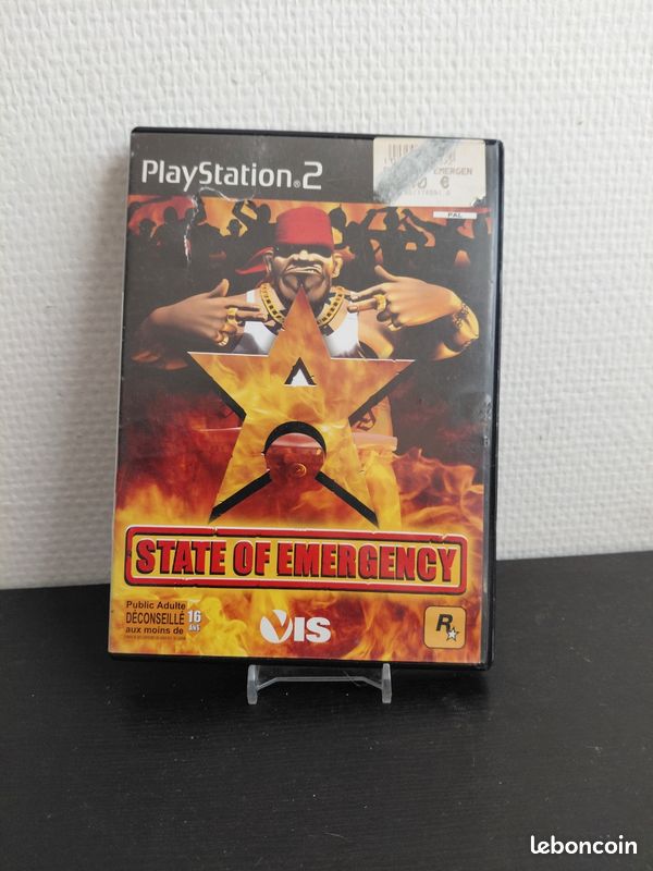 State of Emergency PS2 - Jeu complet en bon état! (CiB) (D'occasion) à