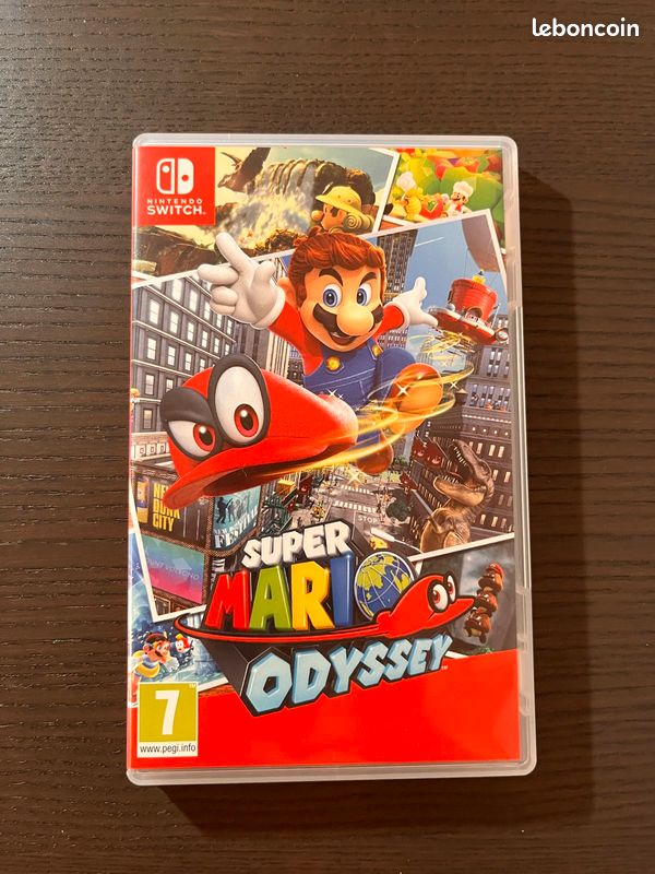 Jeu Super Mario Odyssey - Nintendo Switch (image 1)
