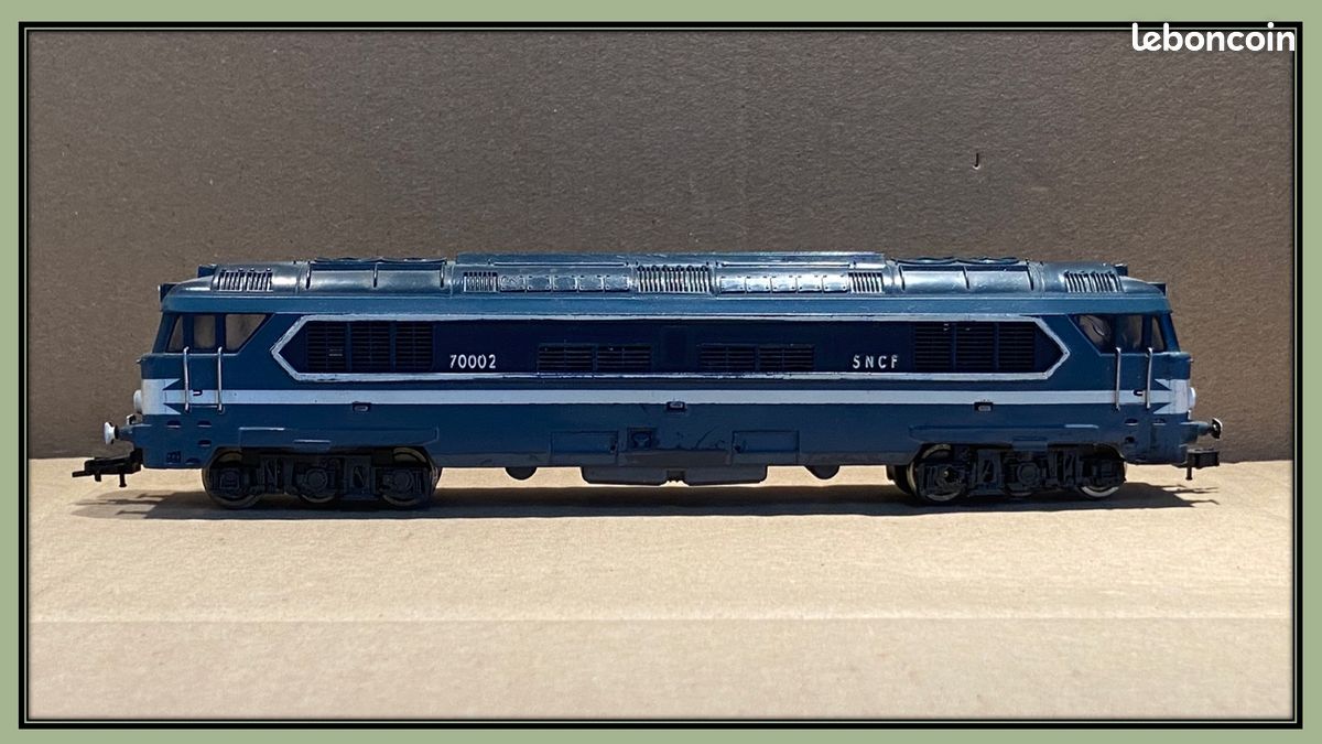 locomotive diesel HO JOUEF 8560/TYPE CC 70002/ BLEU/SNCF.OCCASIO