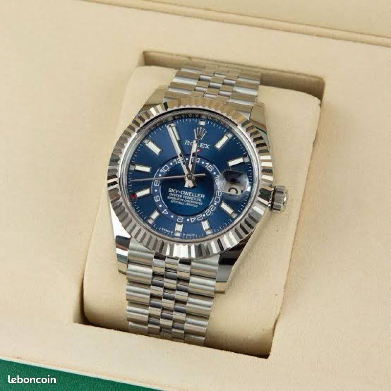 Montre Rolex Sky-dweller modèle 336934 neuve en full set bracelet jubilee (image 1)