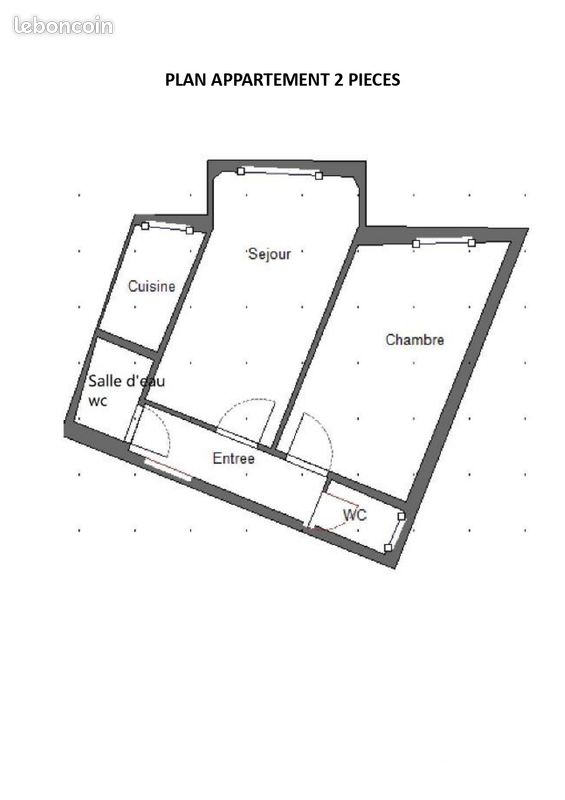 Appartement 2 pièces 31 m² · à Paris · 31 m² · 275 000 €