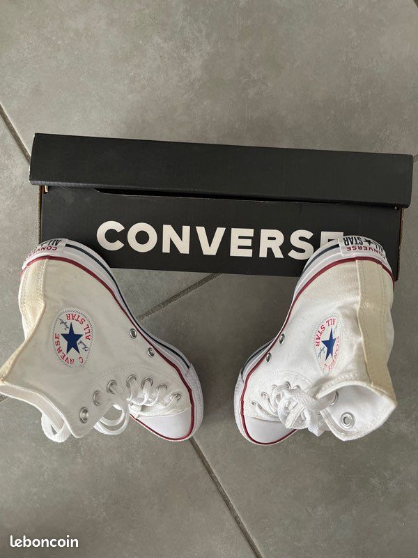Converse blanche (image 9)