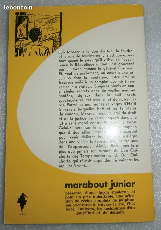 Bob Morane Marabout Junior "LES COMPAGNONS DE DAMBALLAH" Henri Vernes (image 2)