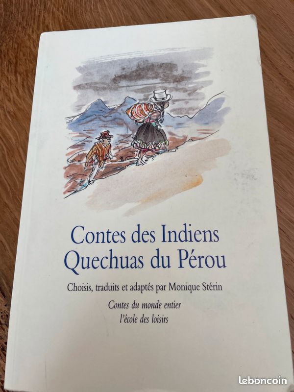 Contes des indiens Quechas du Pérou Monique Sterin (image 3)