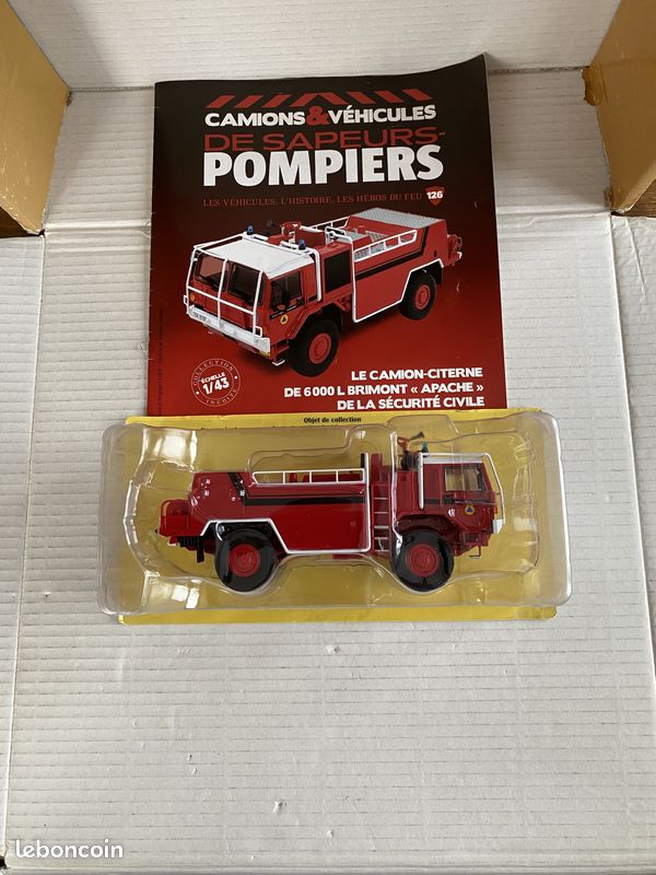 Lot De Véhicules Miniatures Pompiers - échelle 1/43 - Neufs