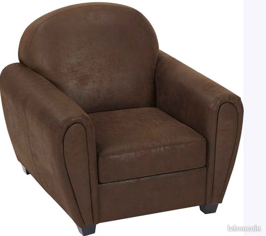 Fauteuil club VICTORY III style Chesterfield – comme neuf (image 8)