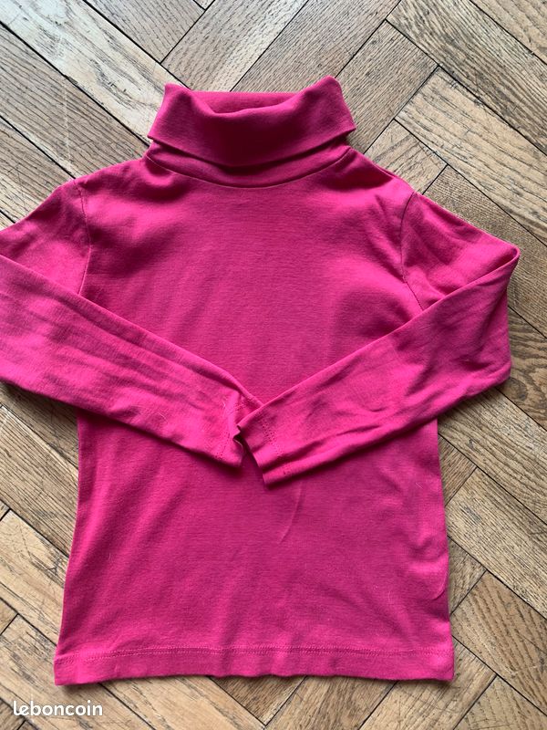 Lot 2 sous Pull Fille Taille 3/4 ans (image 2)
