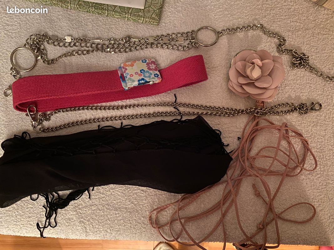 Lot de 5 ceintures femmes / filles (image 1)