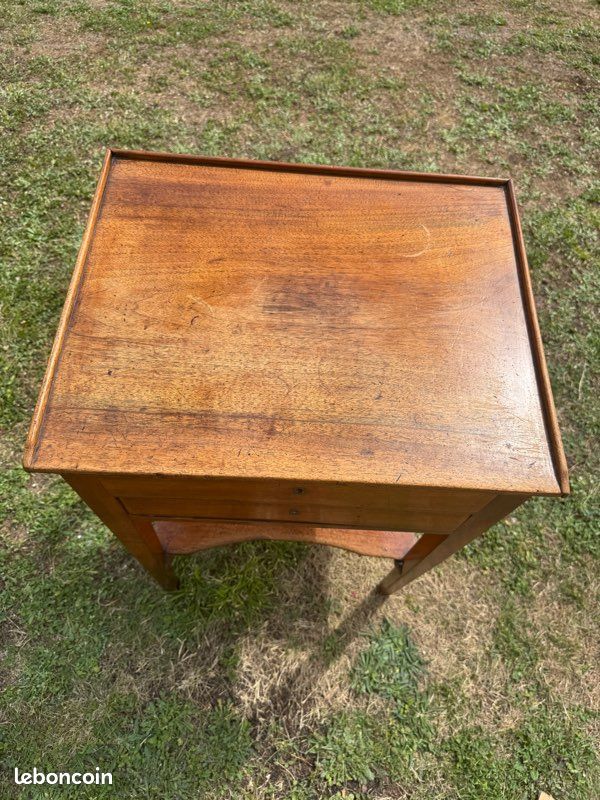 Table console en noyer (image 2)