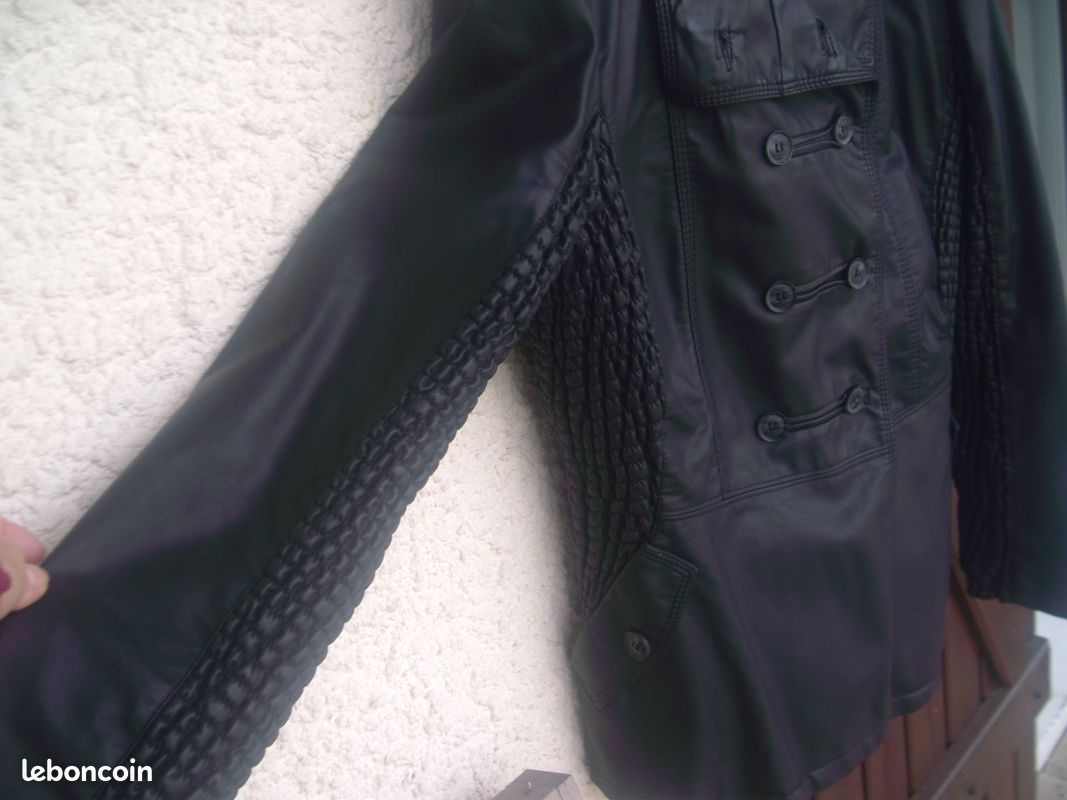 Cuir Veste Skai Blouson En Simili-cuir Nappa Homme MANGO Côte D'Ivoire