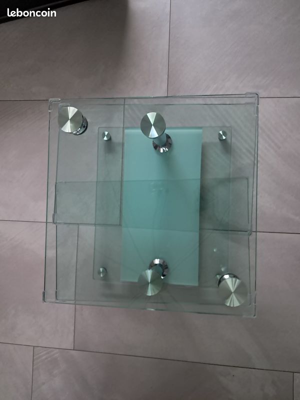 Table de salon en verre (image 1)