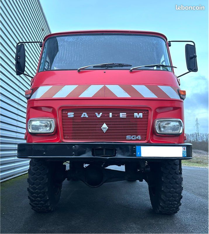 đ Ăchange / Reprise â
RARE SAVIEM COLLECTION SG4 â
4x4 SINPAR â
26 000 kilomĂštres - Carte grise Française COLLECTION đ«đ· - Reprise et Ă©change possible (image 3)