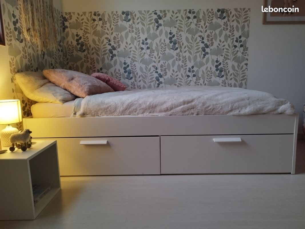 Lit brimme ikea 90/200 (image 3)
