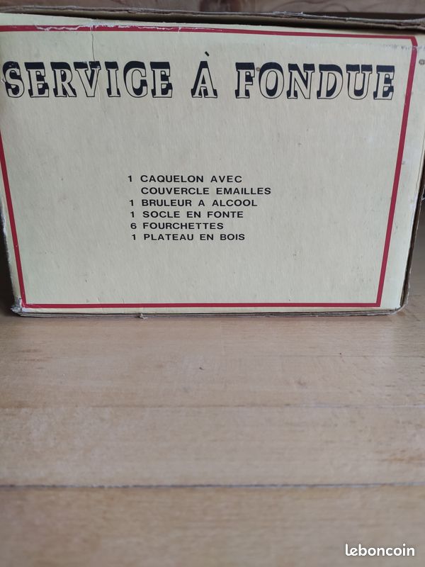 Service à fondue en fonte (image 5)