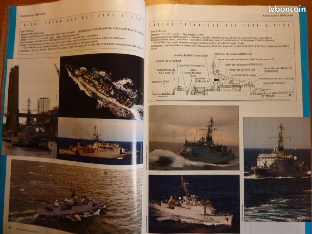 MARINE : MAGAZINES NAVIRES et HISTOIRE hors série n° 1 et 2, : la Marine Nationale 2004-2005 (image 8)