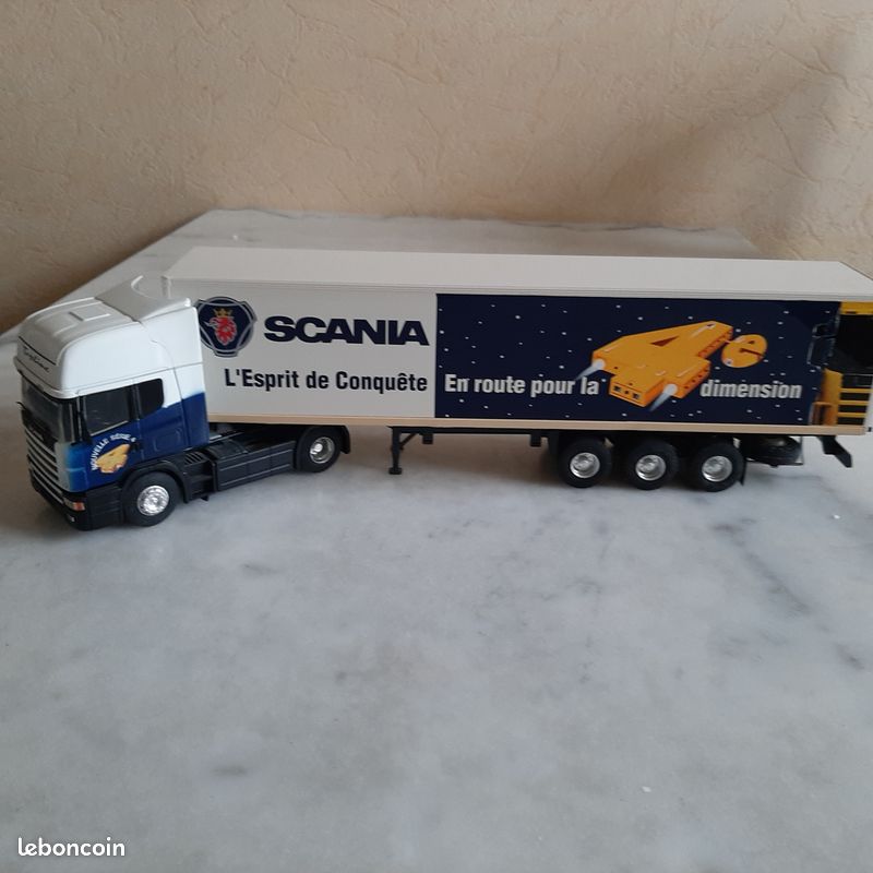 LBS Eligor 1/43 - Scania serie R 4 Topline l'esprit de conquête