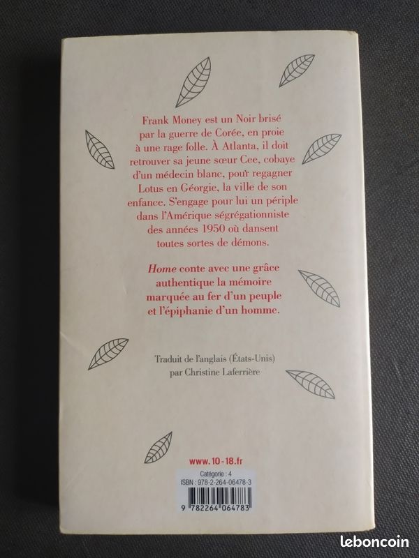 Livre Home de Toni Morrisson (image 3)